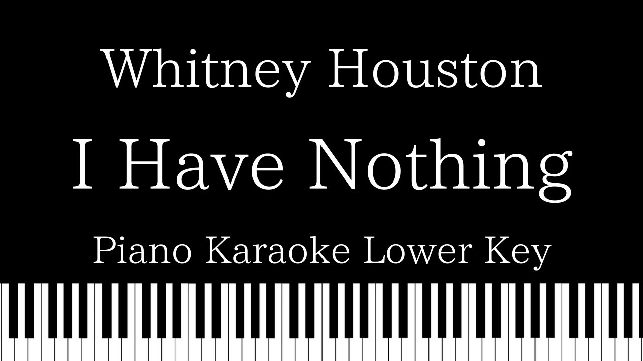 I Have Nothing Whitney Houston Piano Chords
