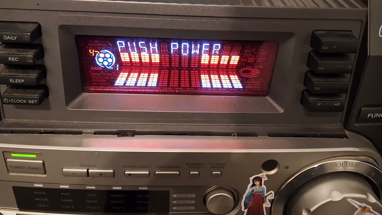 SONY LBT LX30 PUSH POWER