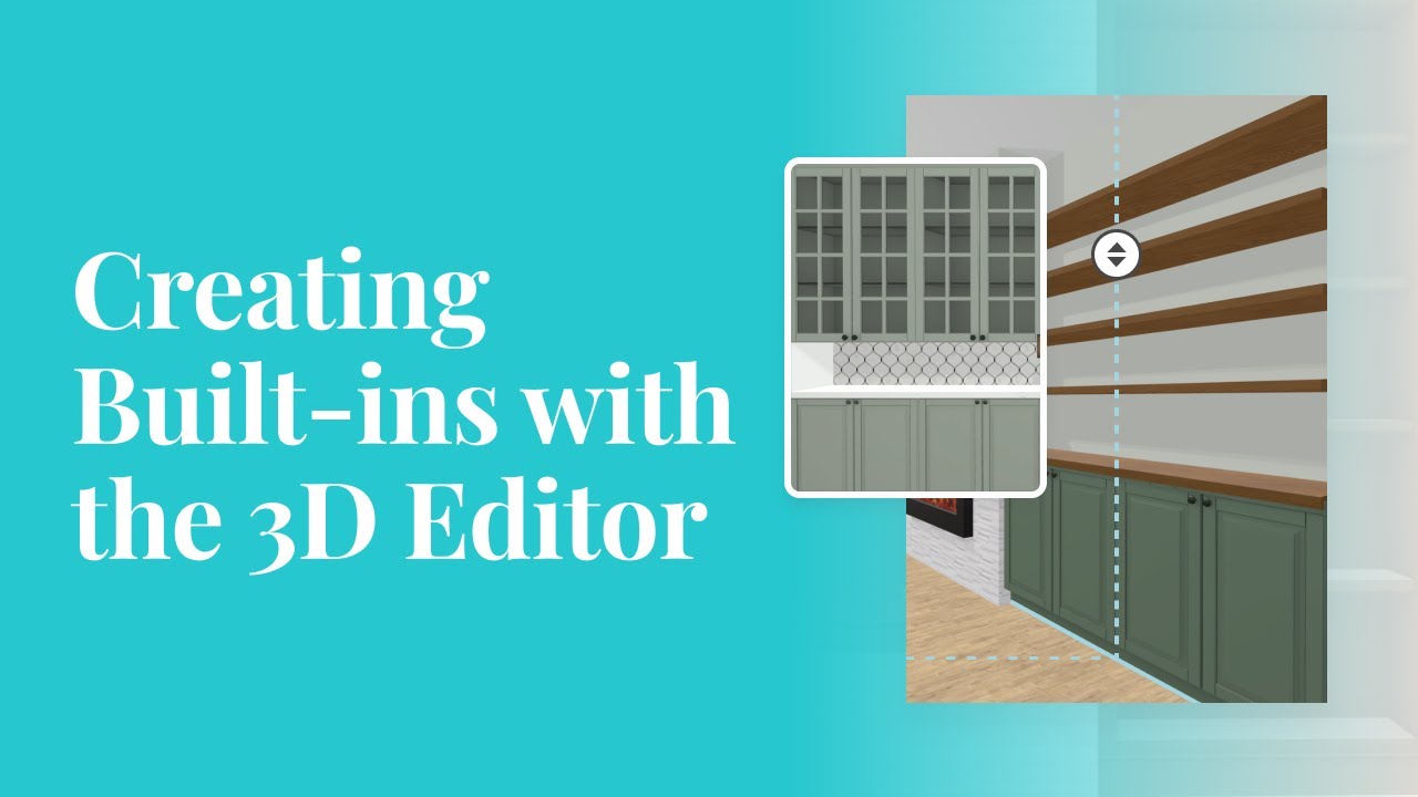 DesignFiles.co - Creating Built-in Cabinets in the 3D Floor Planner ...