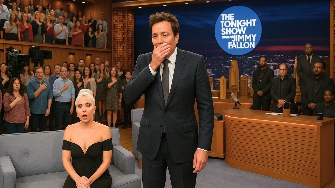 Jimmy Fallon IN TEARS When Lady Gaga Suddenly Hears a Voice She Never Expected