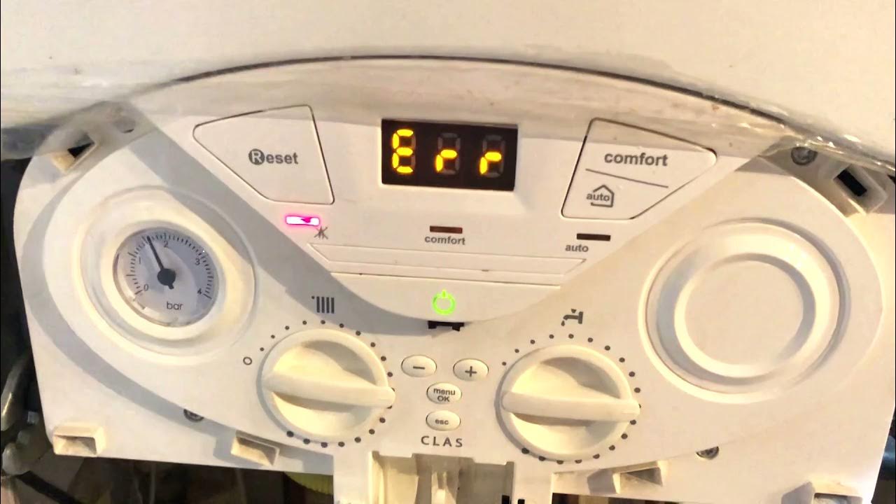 Ariston 501 Error How to reset the problem, avaria, No Gas ho heat in