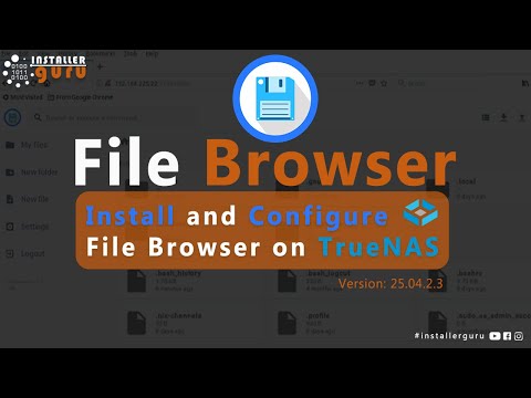 FileBrowser complete installation on TrueNAS SCALE 25.04.2.3 | SMB Share Setup & Access Guide (2025)