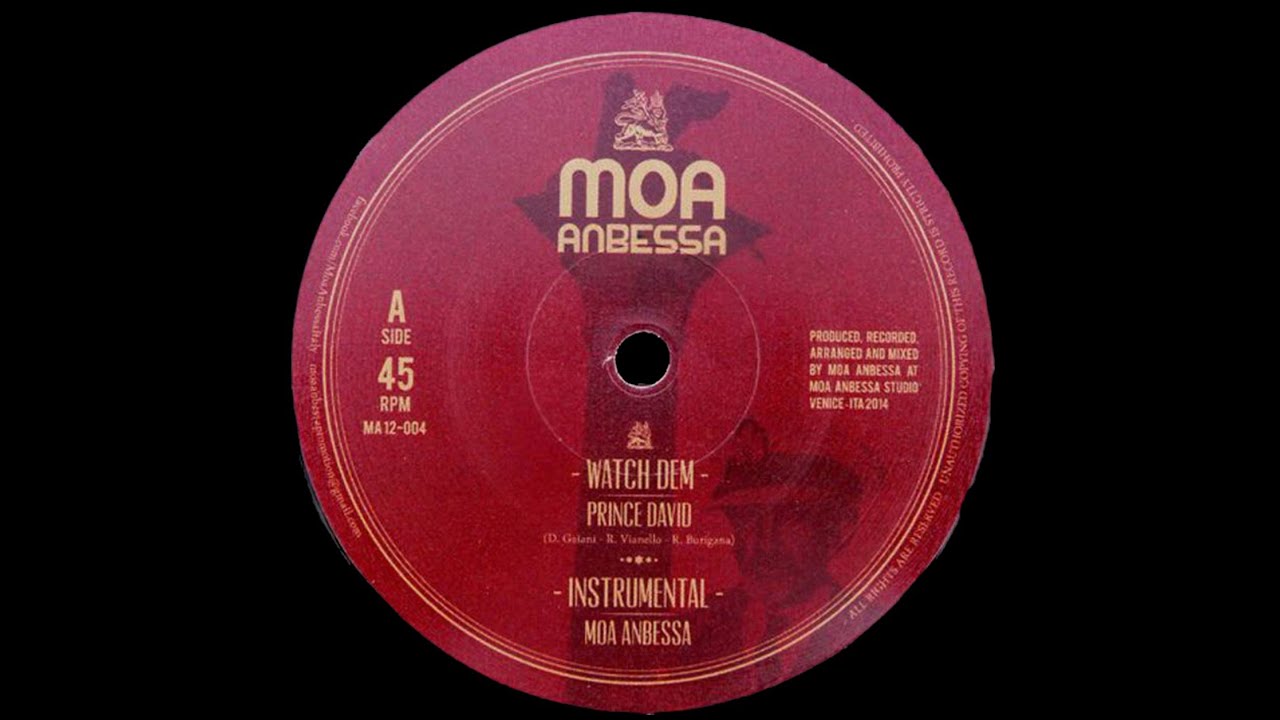 Prince David & Moa Anbessa - Watch Dem & Instrumental (YouDub Sélection)