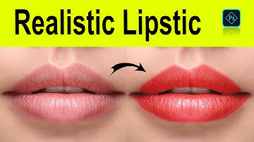 How to Apply Realistic Lipstick in Photoshop | Step-by-Step Tutorial 2024" |