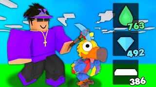 PINATA LOOT Only Challenge! (Roblox Bedwars)