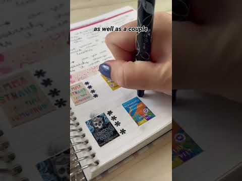 Tiny #book #stickers