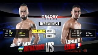 GLORY 47 Lyon: Anvar Boynazarov vs. Abdellah Ezbiri (Tournament Finals) - FULL FIGHT