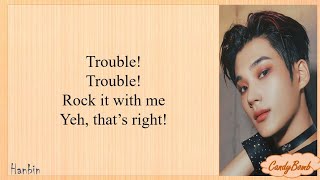 EVNNE "TROUBLE" EASY LYRICS