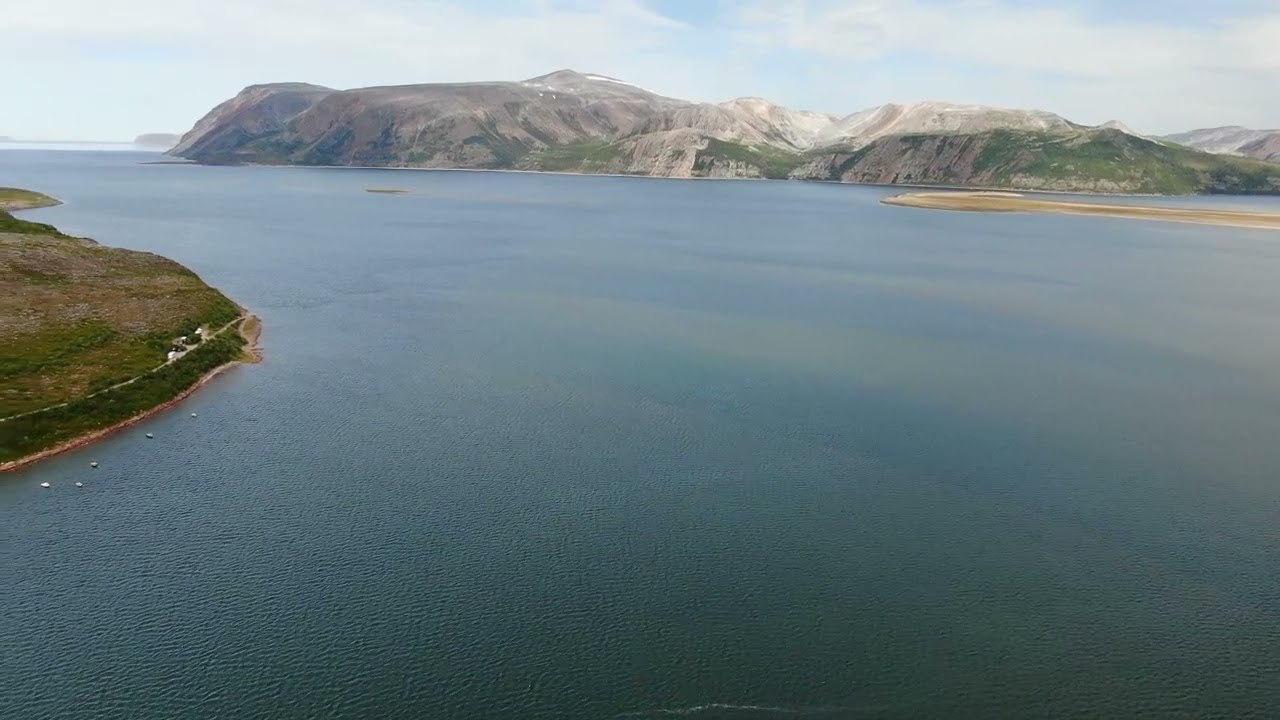 Tana munningen fra luften juli 2023