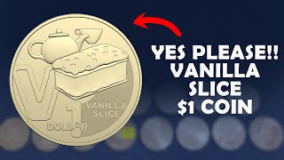 YES PLEASE!! 😀 VANILLA SLICE $1 COIN