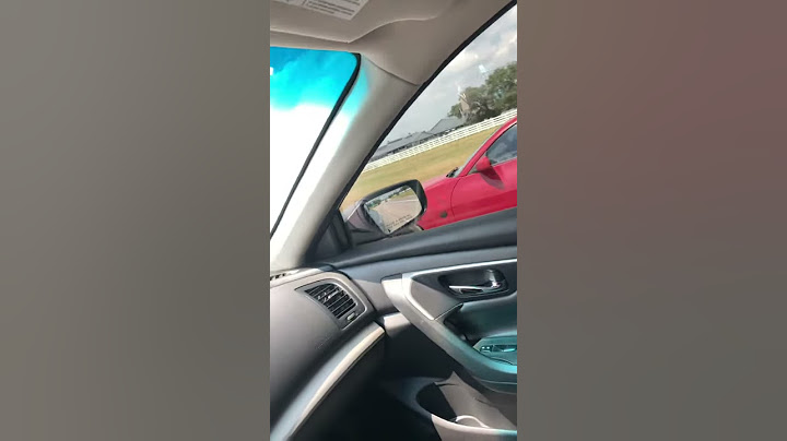 2016 Nissan Altima 2.5 Attempts to race 350z