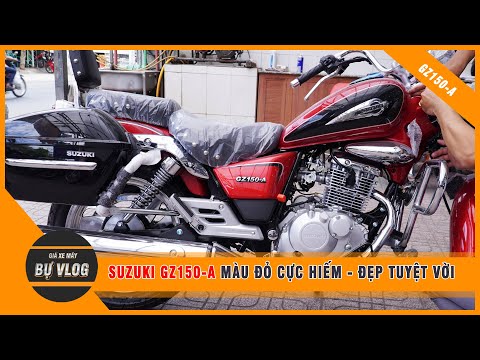 Video ☑️Suzuki GZ150-A Màu Đỏ Cực Hiếm Đẹp Lung Linh 65... - youtube