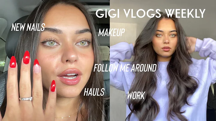 new nails, clothing hauls and more + the start of weekly vlogs! gigis weekly vlog 1