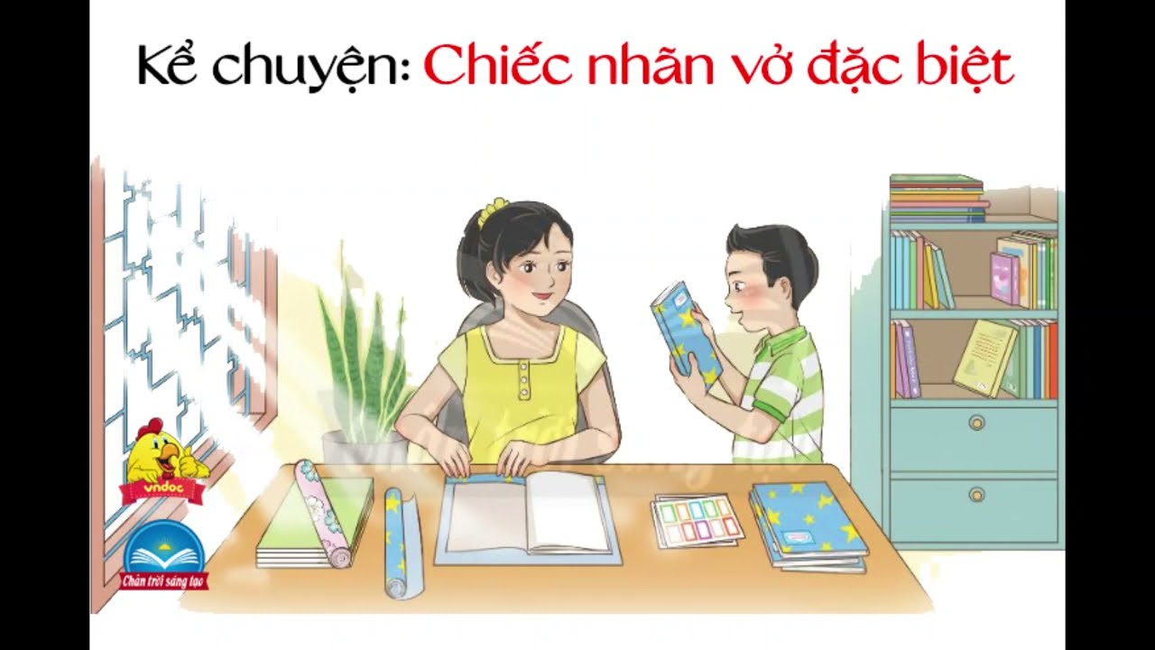 Kể chuyện lớp 3: Chiếc nhãn vở đặc biệt - VnDoc.com - youtube
