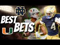 💰Notre Dame vs Miami Best Bets🔥Player Prop Picks, Parlays, Predictions FREE August 31st