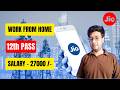 Reliance Jio Work From Home Jobs 2025 | 12th Pass | Jobs for Students &amp; Freshers | Apply Now