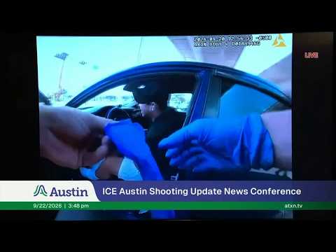Austin police body camera footage of ICE shooting victim