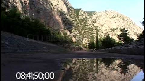 0089 The ancient stadium of the Pythian Games in Delphi, Greece