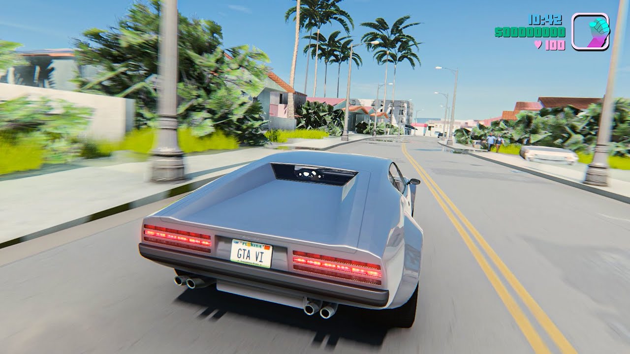 GTA Vice City: Remastered 2022 Gameplay Next-Gen Ray Tracing Graphics on  RTX 3090 / GTA 5 PC MOD 