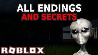 ALL ENDINGS AND SECRET LOCATIONS! | Roblox the Graveyard Experience