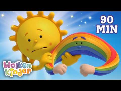 Ruhige Sommergeschichten ☀️ | Reizarme Serien für Kleinkinder | Wolkenkinder