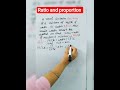 Easy tricks for ratio and proportion #maths #mathstricks #ratioandproportion #viral