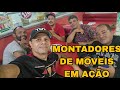 Montagem de moveis e viagem de moto no retorno para casa