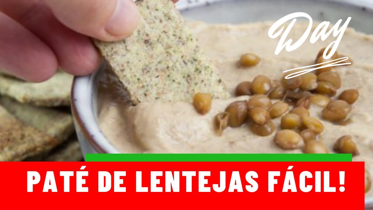 ▷ Receta de Delicioso Paté de Lentejas | Actualizado mayo 2023