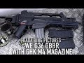 We g36c gbb using ghk m4 gbb mags