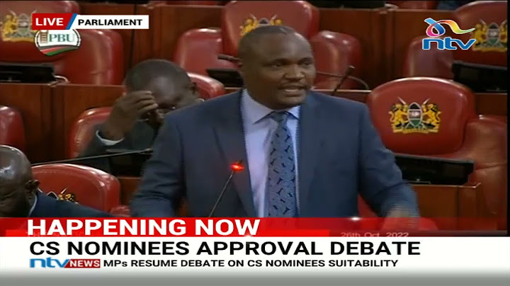 John Mbadi: Give President William Ruto his skunk