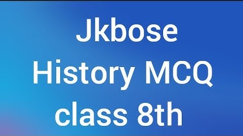 History part MCQ class 8th Guess paper