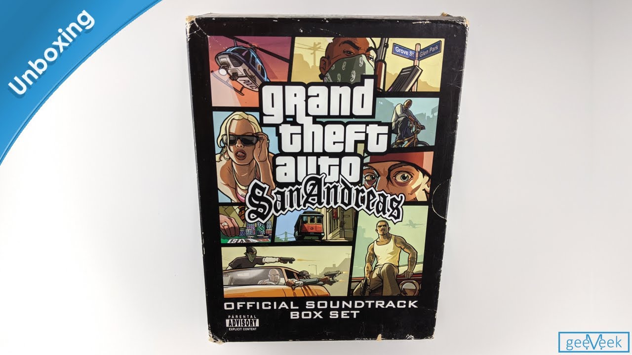 GTA San Andreas (Second Edition) - PC Unboxing 