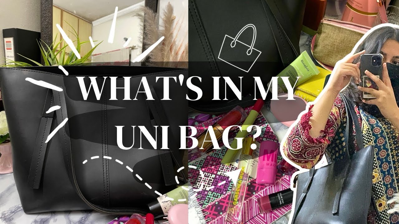 WHAT’S IN MY UNI BAG?👜   #whatsinmybag #bag #university