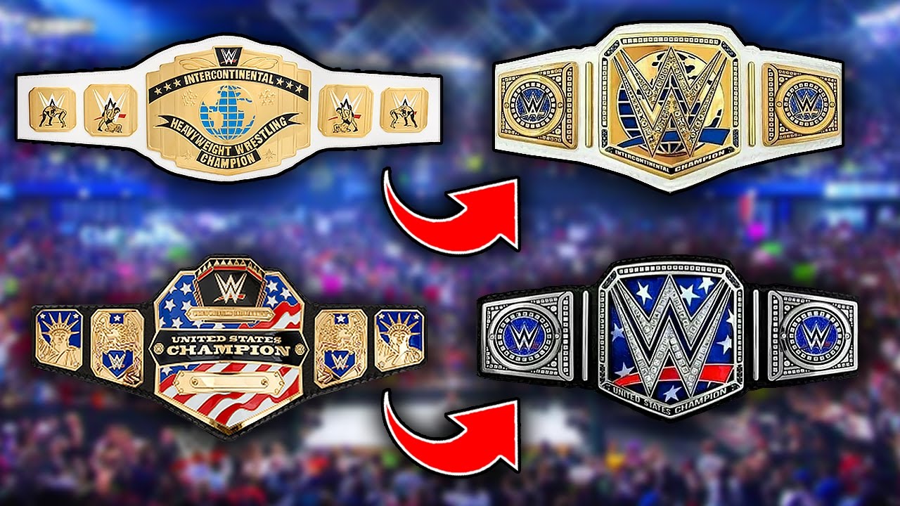 Wwe Changing The Intercontinental And United States Championship Design 17 Youtube