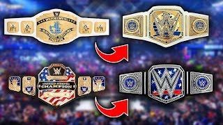 WWE Changing The Intercontinental and United States Championship Design 2017!!