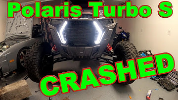 Installing SuperATV control arms on my 2019 Polaris Turbo S CRASHED IT!!