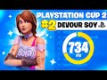 How I Placed 2nd in a PLAYSTATION ONLY Tournament 🎮 (Fortnite Aloy Cup Highlights)