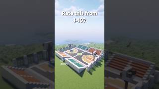 How to make basketball court in Minecraft |#viral #shorts #minecraft #building #minecraftshorts