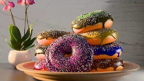 Creating a Delicious Donut 3D Animation in Blender 🍩