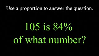 📝Using Proportions to Solve Percent Problems 📚 | Pre-Algebra |  Math Boost Camp