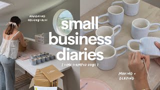 days in the life of a ceramic artist & small business owner