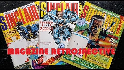 Sinclair User Magazine Retrospective
