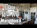 CLEAN WITH ME MARATHON :: INSANE CLEANING MOTIVATION :: SAHM CLEANING ROUTINE MARATHON