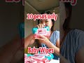 10 pesos 80 sheets Baby Wipes available in my TikTok Shop  | Elizabeth Veloso