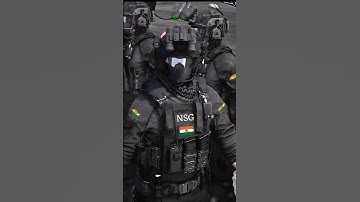 Black commando #nsg commando #danger army #army lover #shortvideo