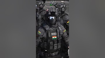 Black commando #nsg commando #danger army #army lover #shortvideo