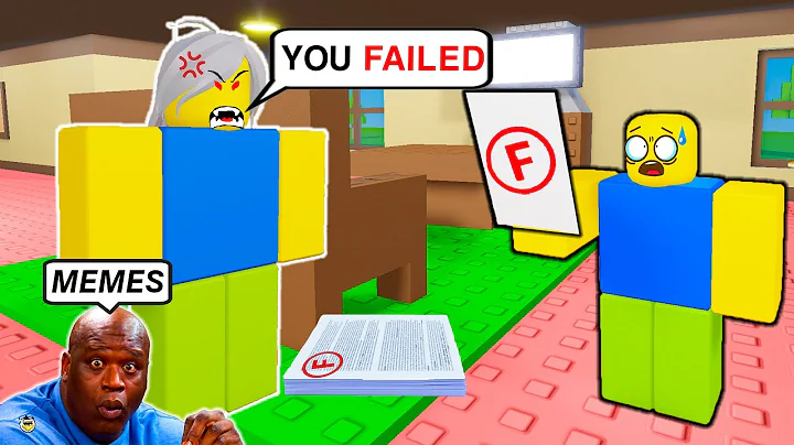 OOPS, I Failed My Maths Test On ROBLOX (ALL NEW ENDINGS) | Roblox Bacon Strong