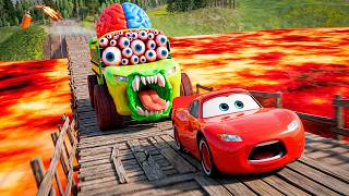 Epic Lightning McQueen Escape From The Big Small Zombie Robots#1 screenshot 5