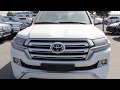 2018 Toyota Land Cruiser LC200 5.7L VXS V8 White Edition (Biege Interior)