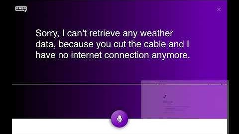 RASA Technology Demo, Sprachassistent ohne Internet